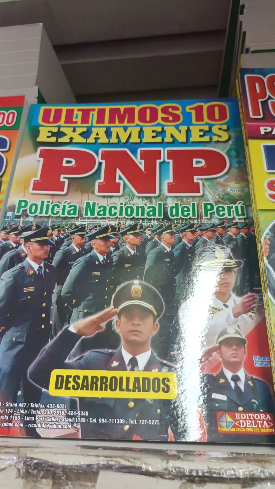 Libro Archivo de Examenes tomados PNP