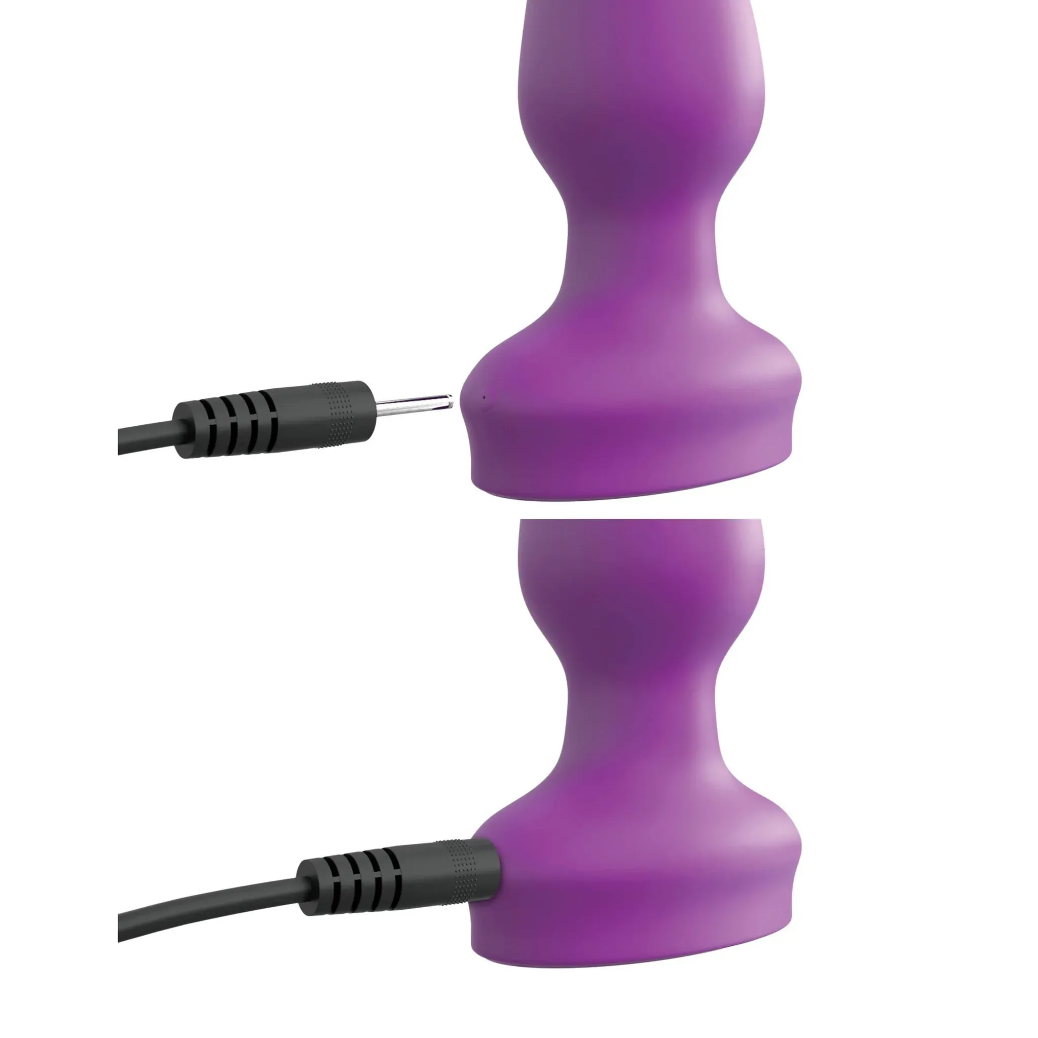 3Some Wall Banger Silicone Rechargeable Remote Control Anal Plug – Purple 4