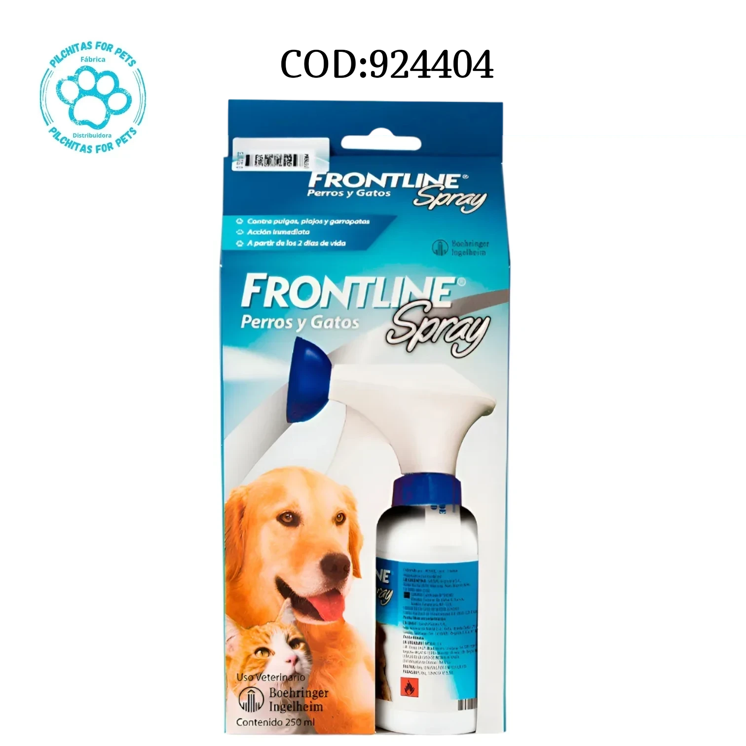 FRONTLINE 250ML PERROS Y GATOS