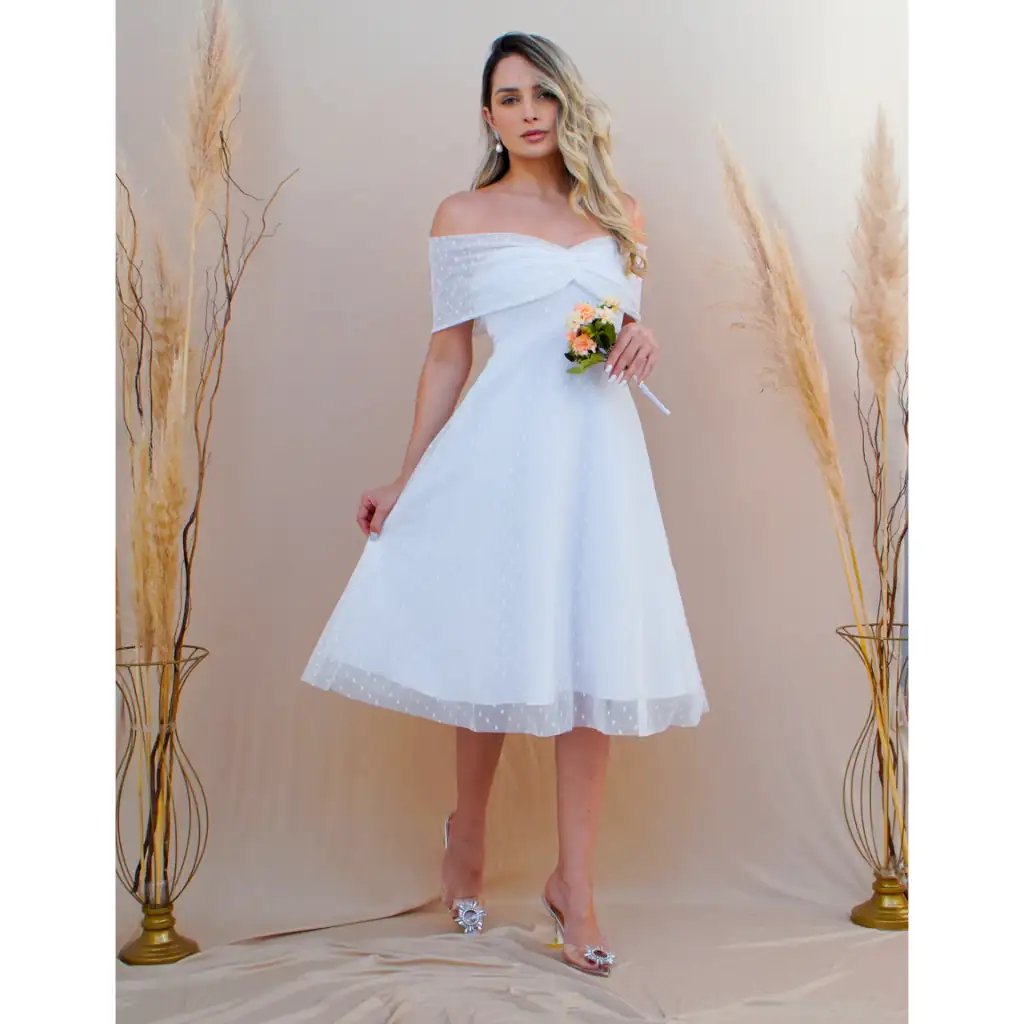 Vestido de noiva civil 
