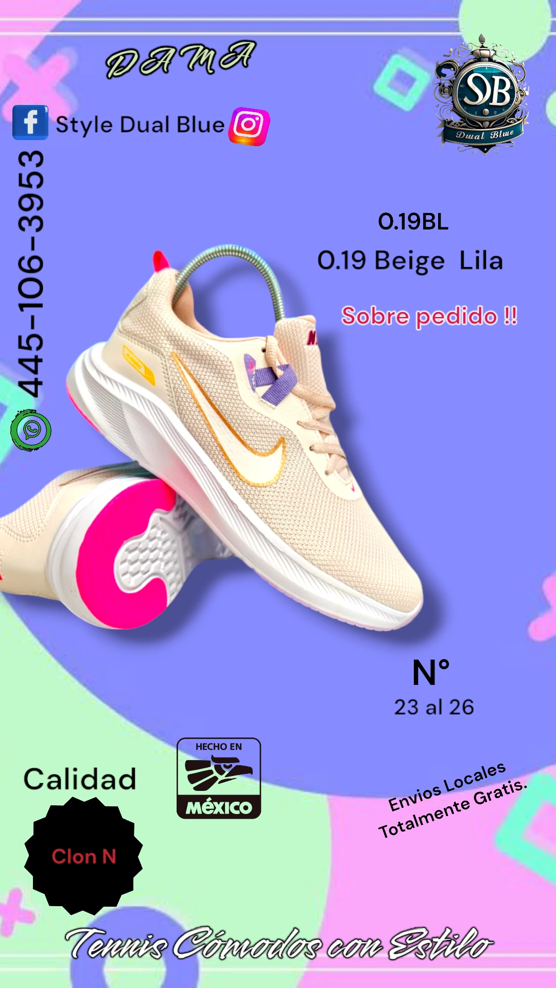 0.19 Beige Lila