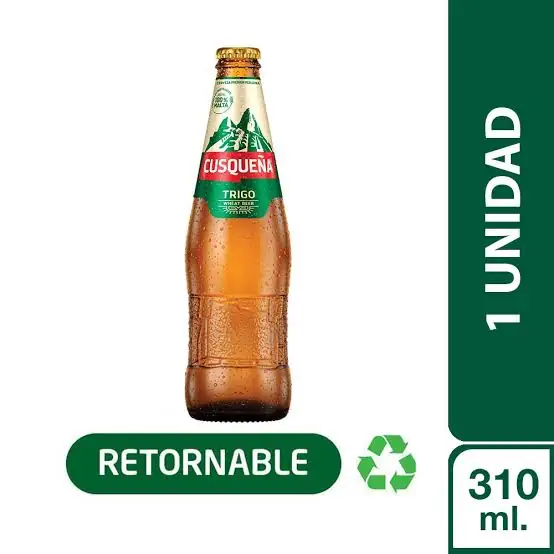 Cerveza Cuzqueña  Retornable 310ml x1 Botella