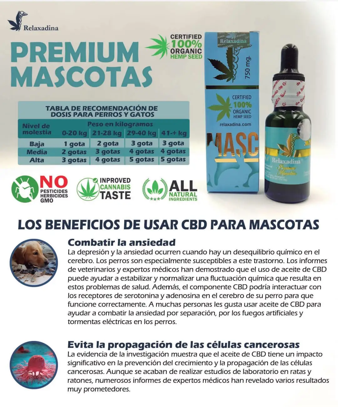 CBD mascotas 750 mg 20 ml 3