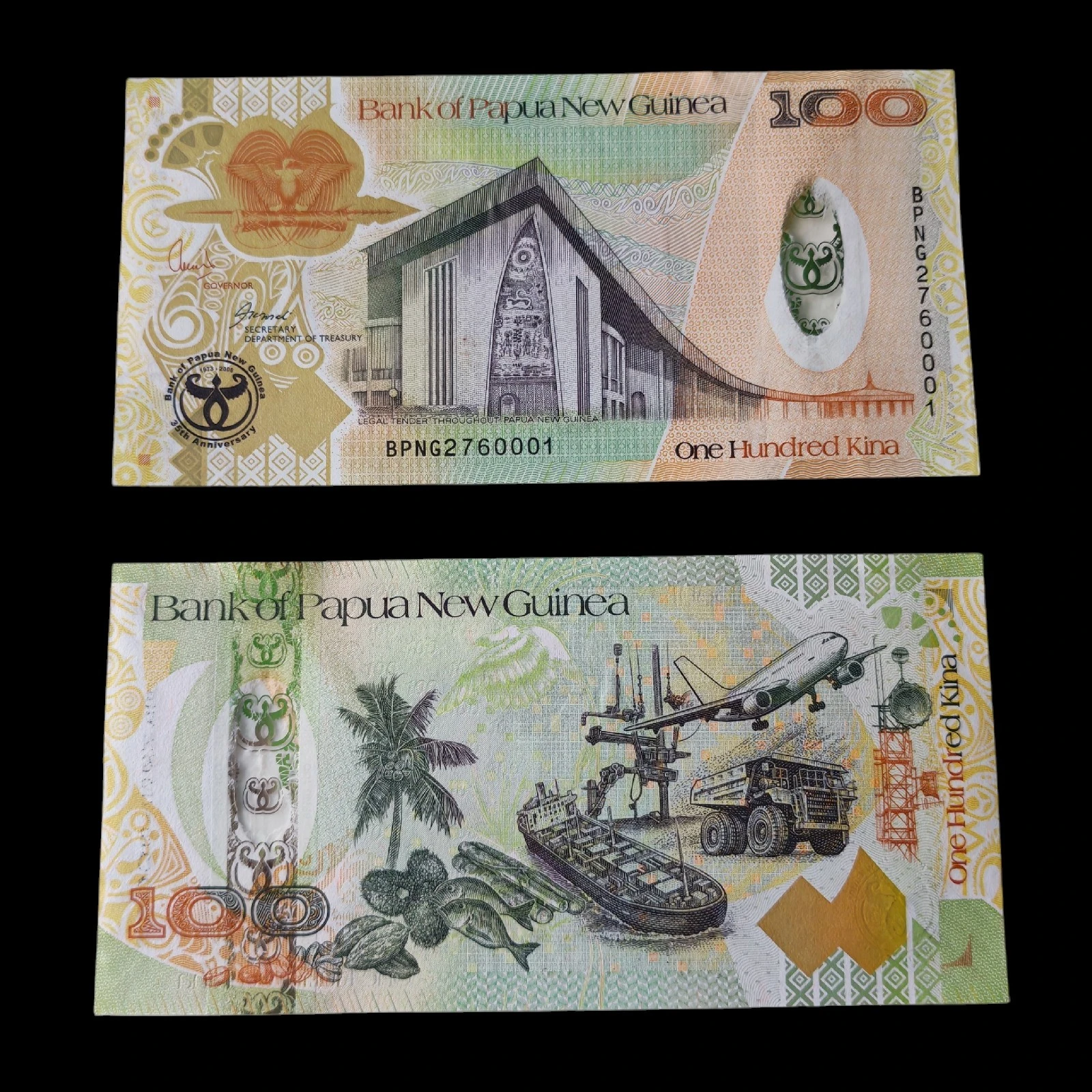 ° Papúa Nueva Guinea 100 Kina UNC