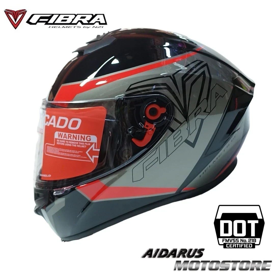 CASCO FIBRA MODELO GIGA DISEÑO BRILLO
