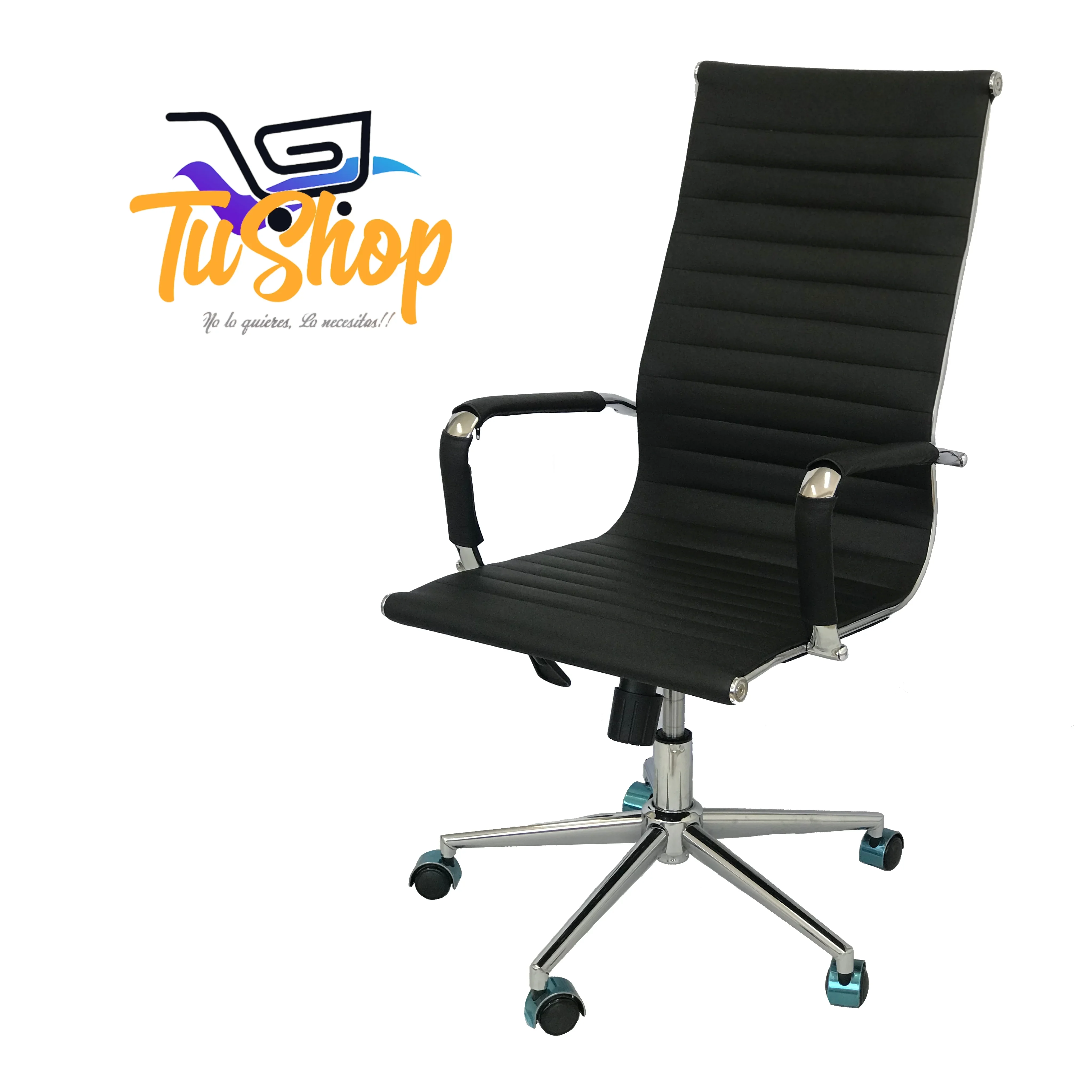 Silla Oficina Presidencial Alta Negra