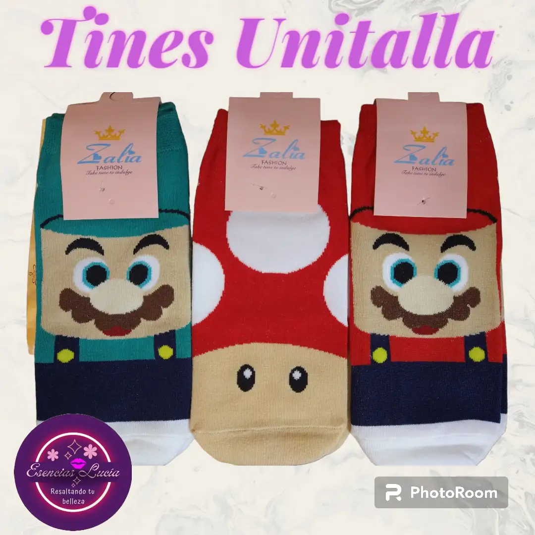 Calcetines Mario Bros