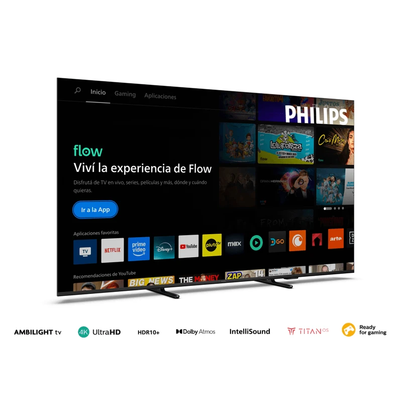SMART TV PHILIPS 75" AMBILIGHT C/ANDROID 3
