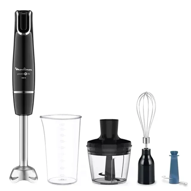 LICUADORA DE MANO MOULINEX 3 EN 1 TURBOMIX 350w