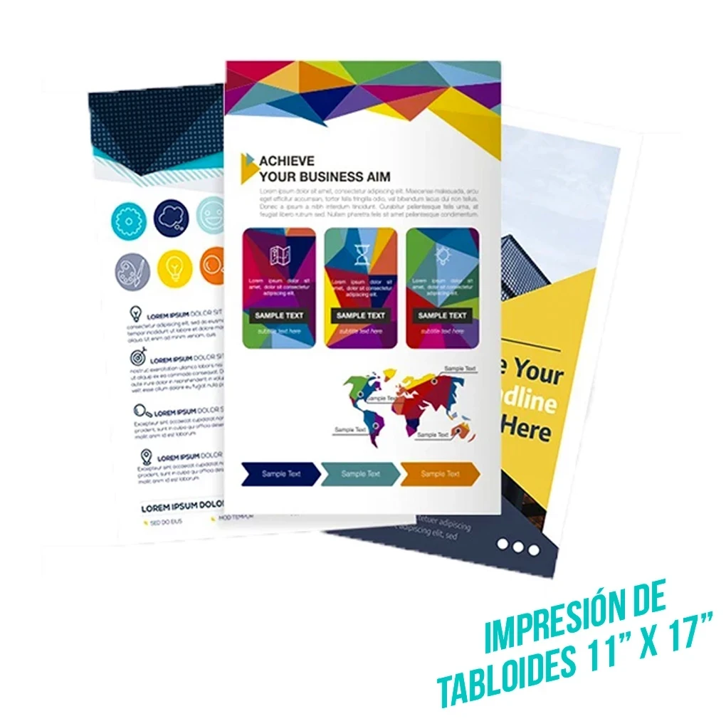 Impresion tabloide a color