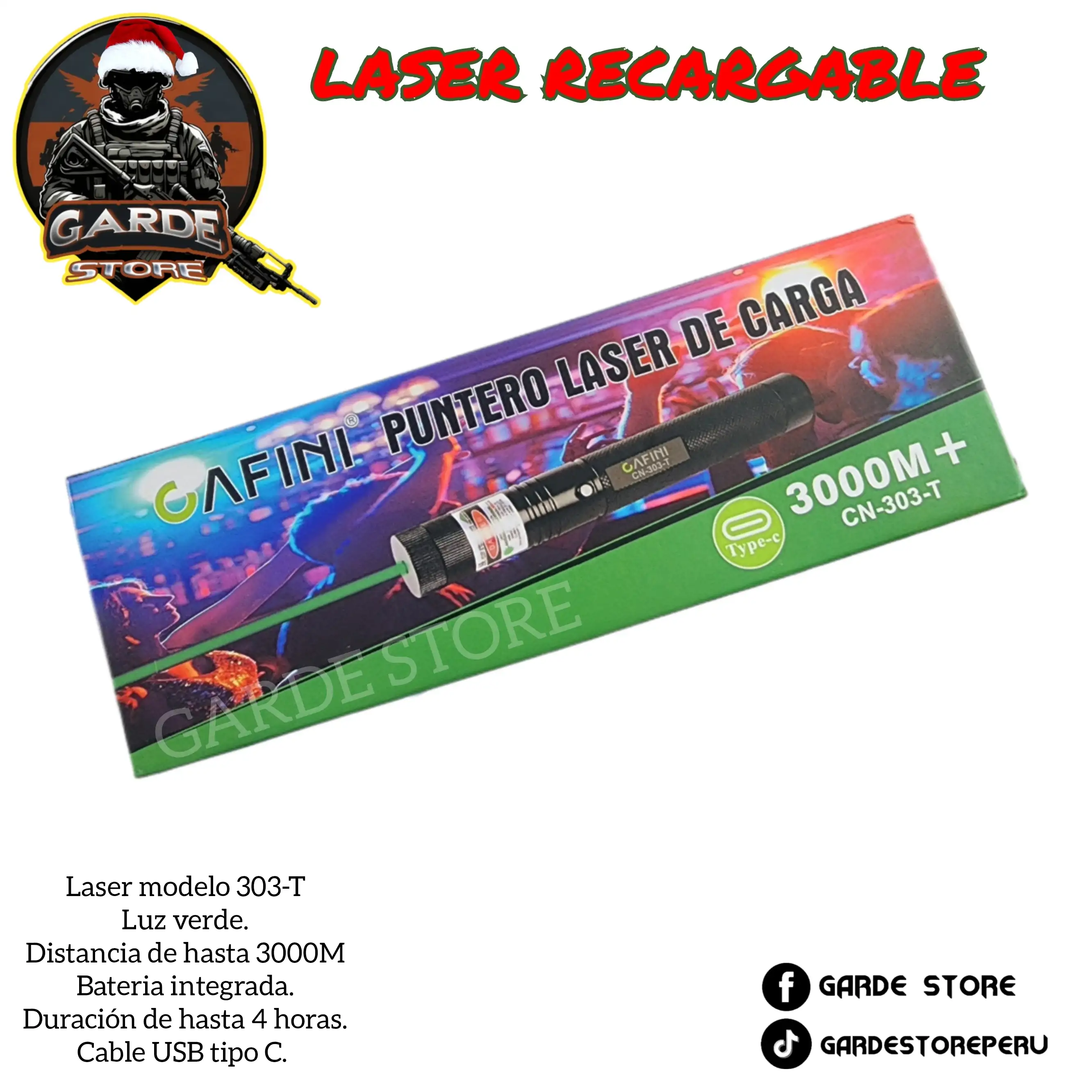 LINTERNA RECARGABLE TIPO C 3