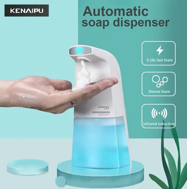 Dispensador automático de jabón 