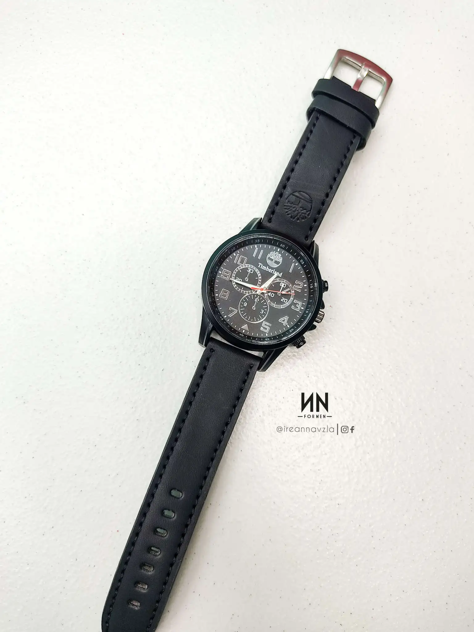Reloj de goma negro 3