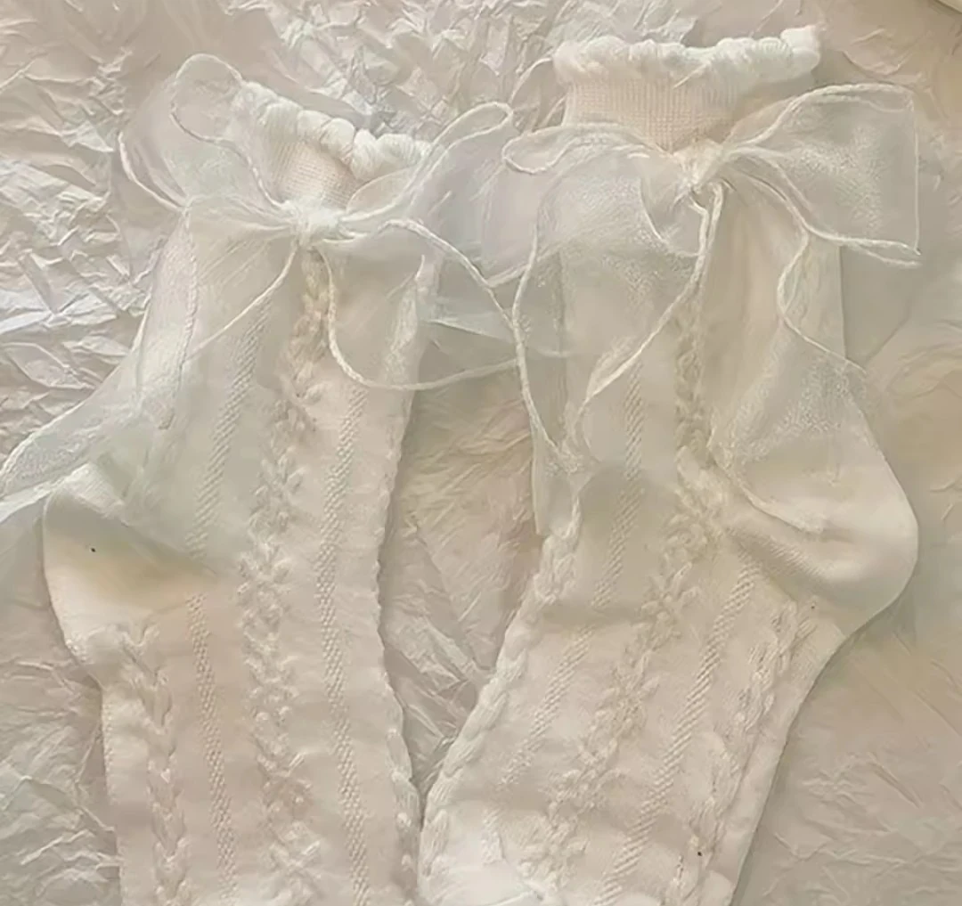 MEDIAS BLANCAS CORTAS 3