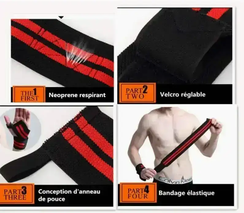 Muñequera de potencia.  4