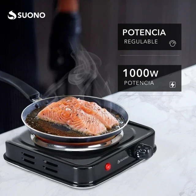 Anafe Eléctrico SUONO 1 Hornalla 1000W