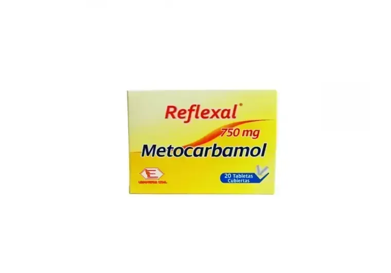 REFLEXAL 750 MG X 20 TBL METOCARBAMOL