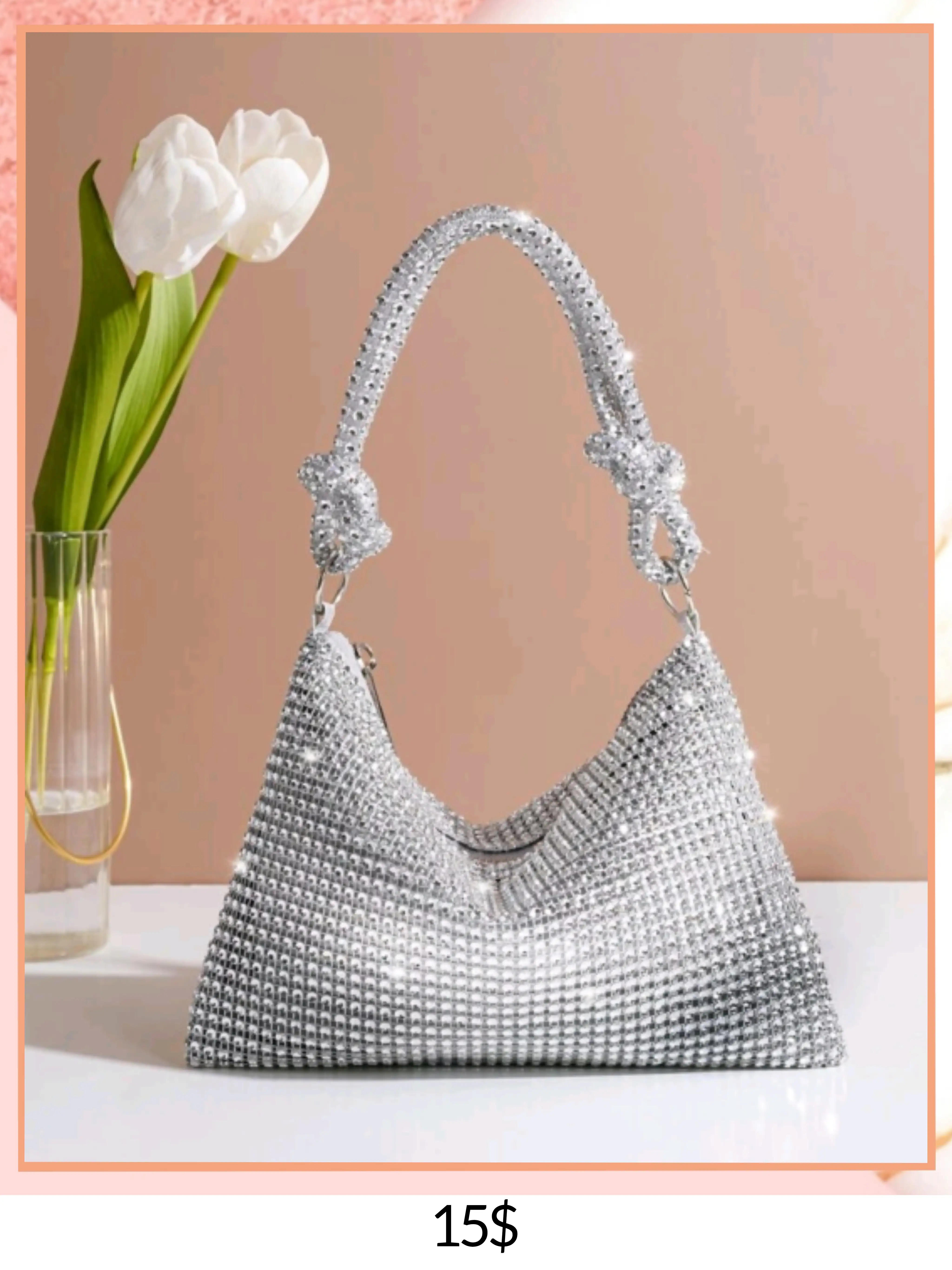 Cartera brillante