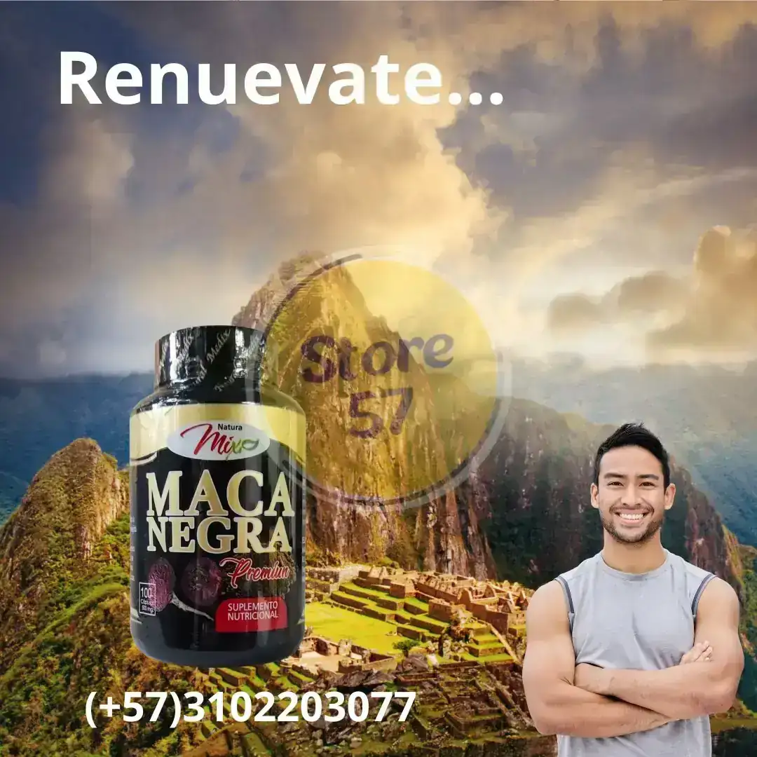 Maca Negra Natura Mix Capsulas