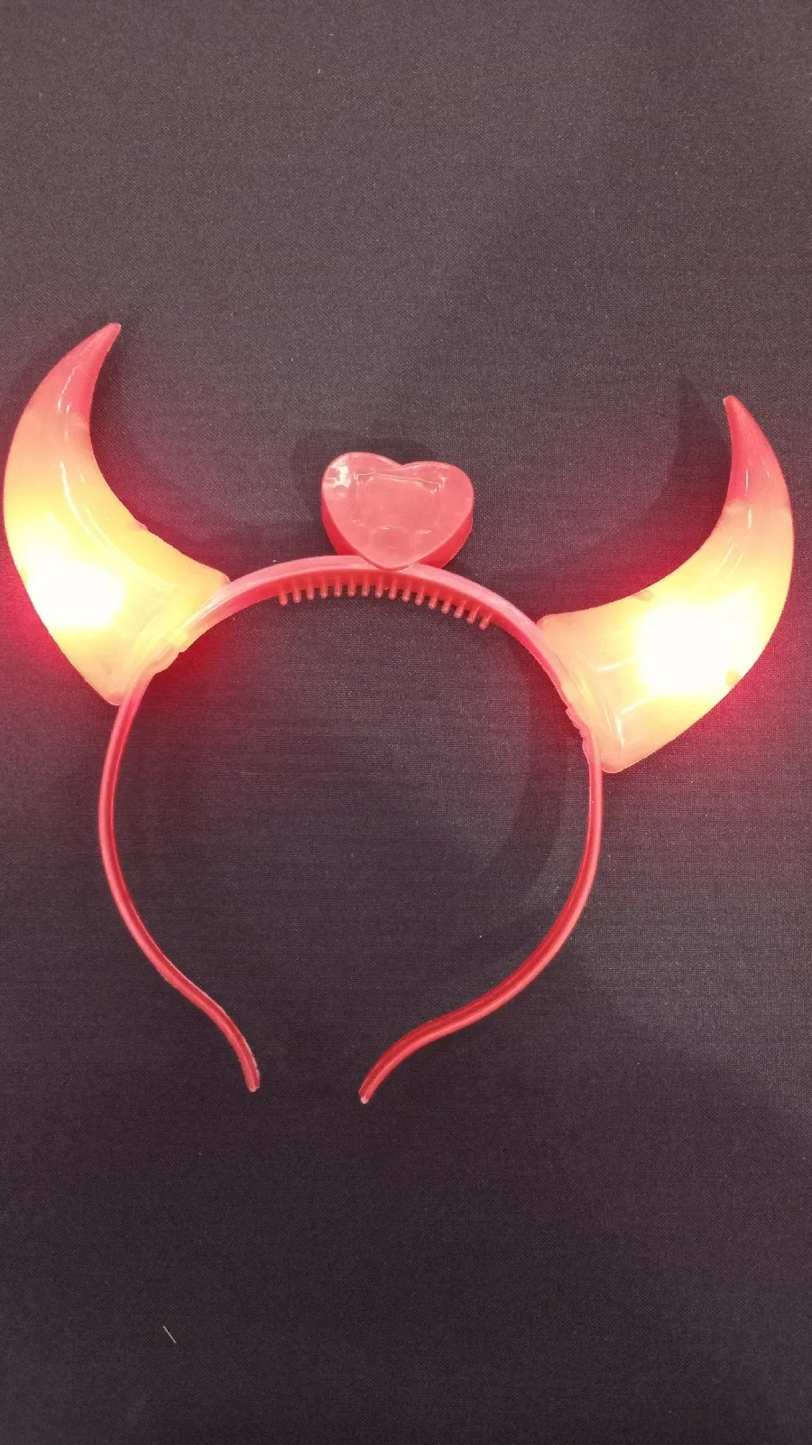 VINCHA DIABLO C LUZ