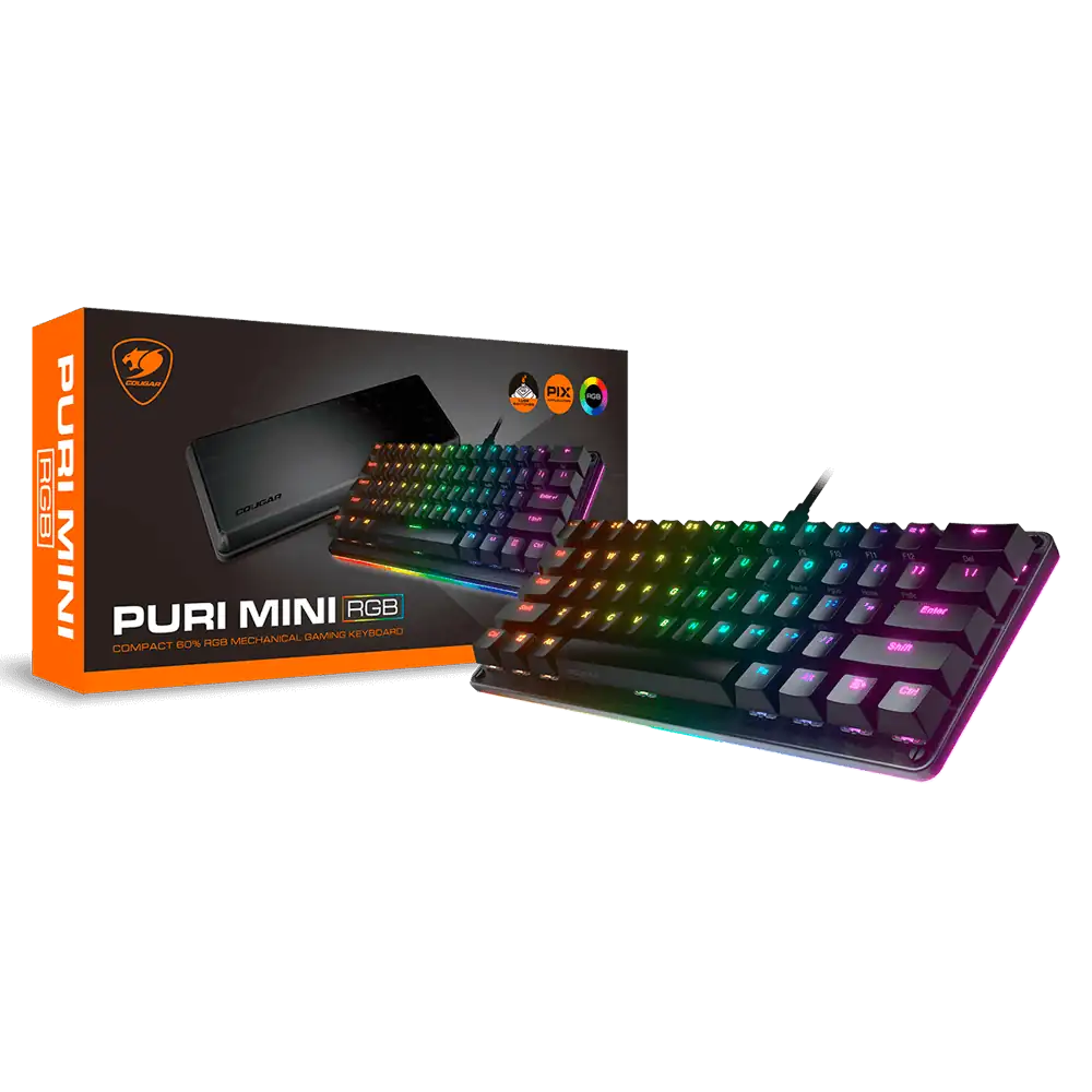 Teclado Cougar Puri mini RGB