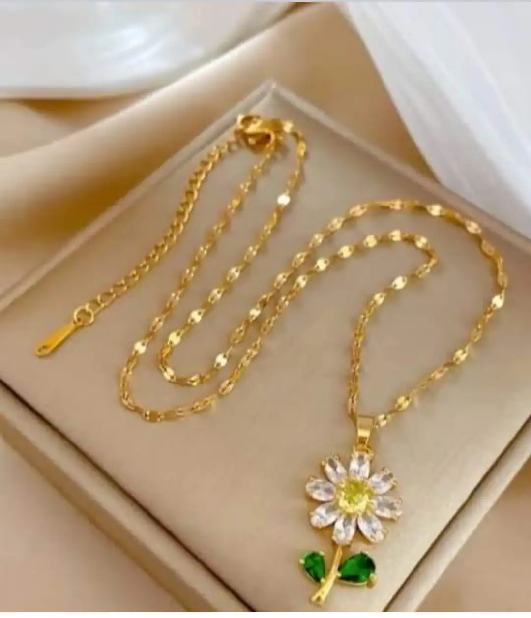Collar de girasol