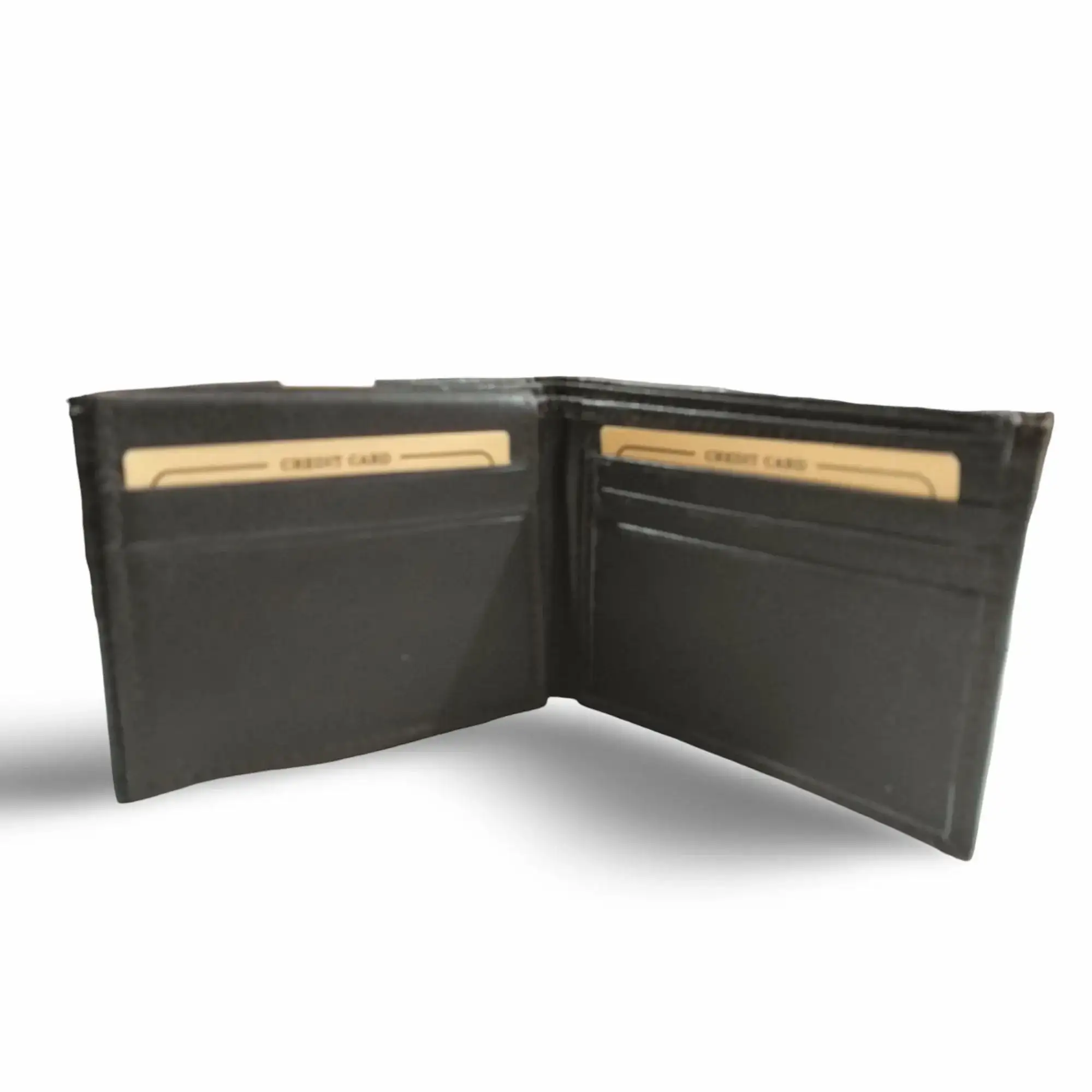 Cartera negra guenuine 3