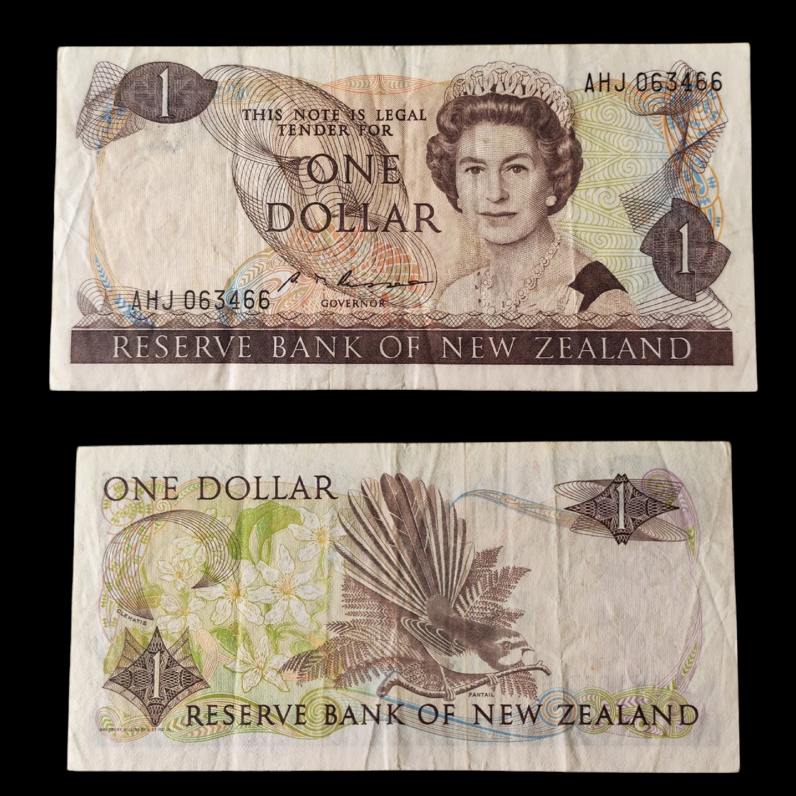 ° Nueva Zelanda 1 Dólar Circulado