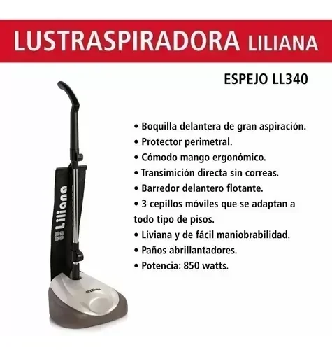 LUSTRAASPIRADORA LILIANA L340