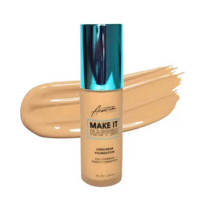 Make It Happen Fundation tono 05 Medium Beige - Arantza Cosmetics 