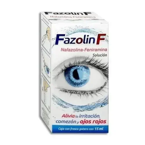 Fazolin F Nafazolina - Feniramina