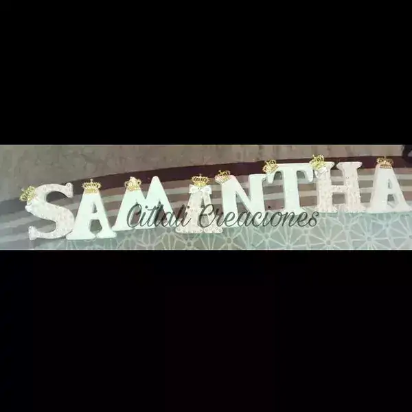 Letras decorativas  4
