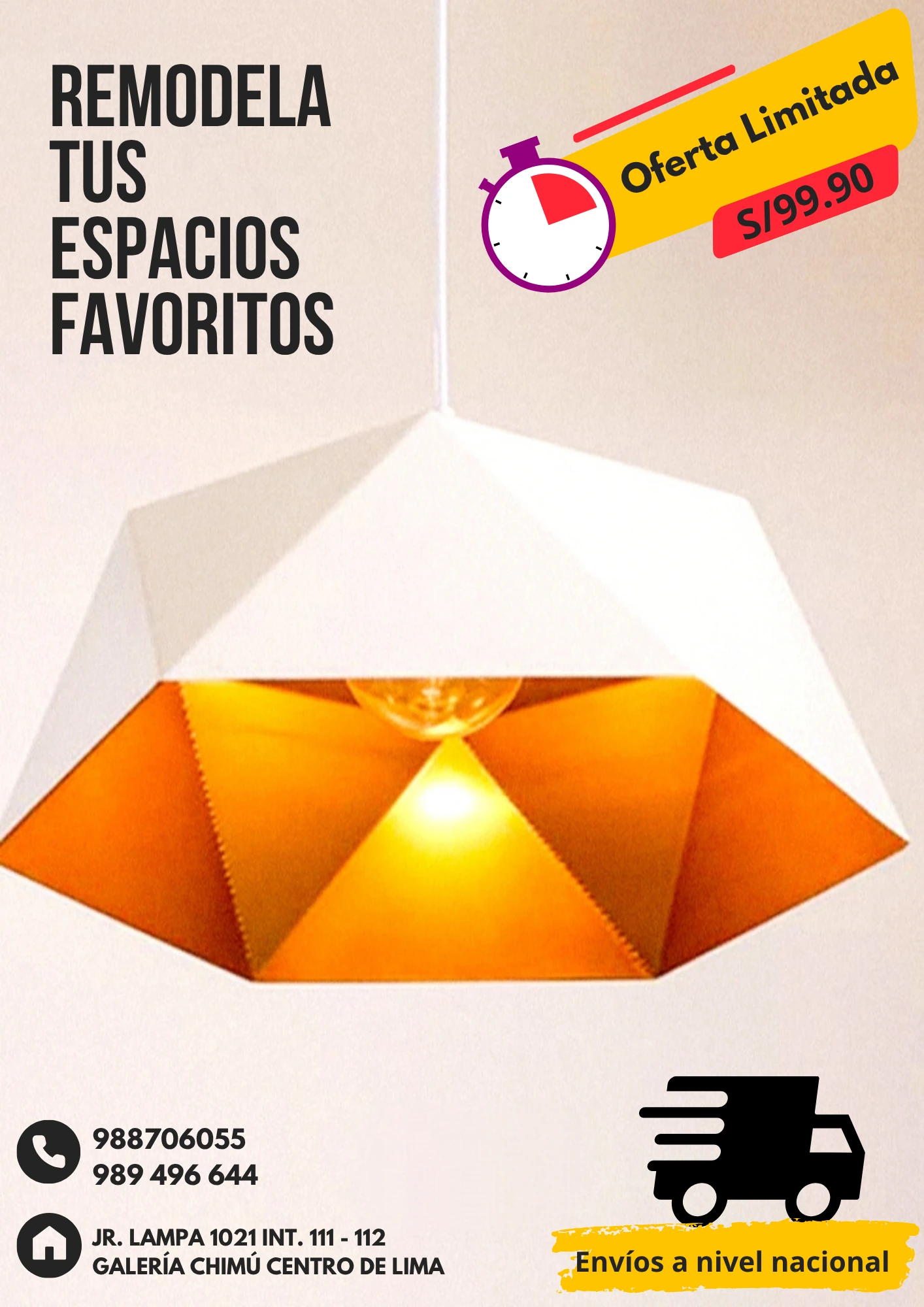 Lámpara Colgante Estilo Industrial  4