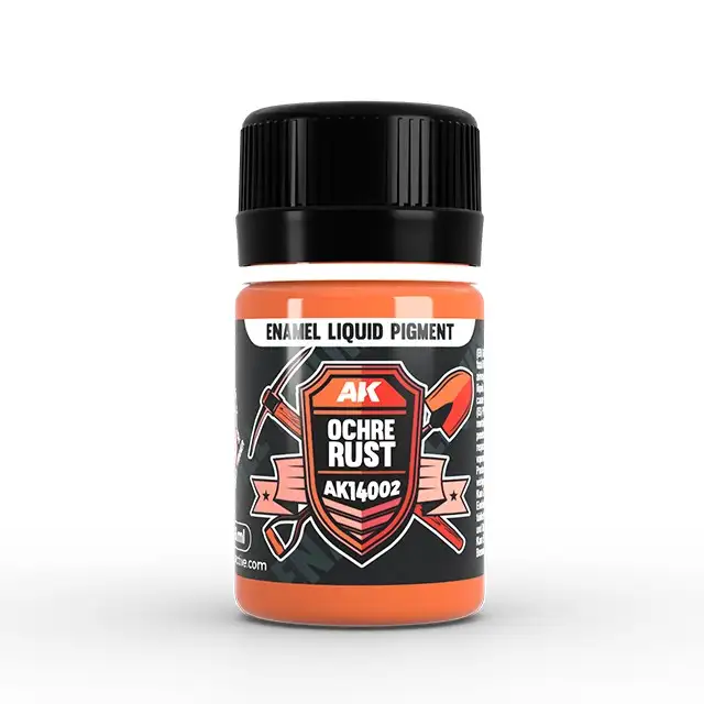 OCHRE RUST – ENAMEL LIQUID PIGMENT – PIGMENTO LÍQUIDO 35ML.