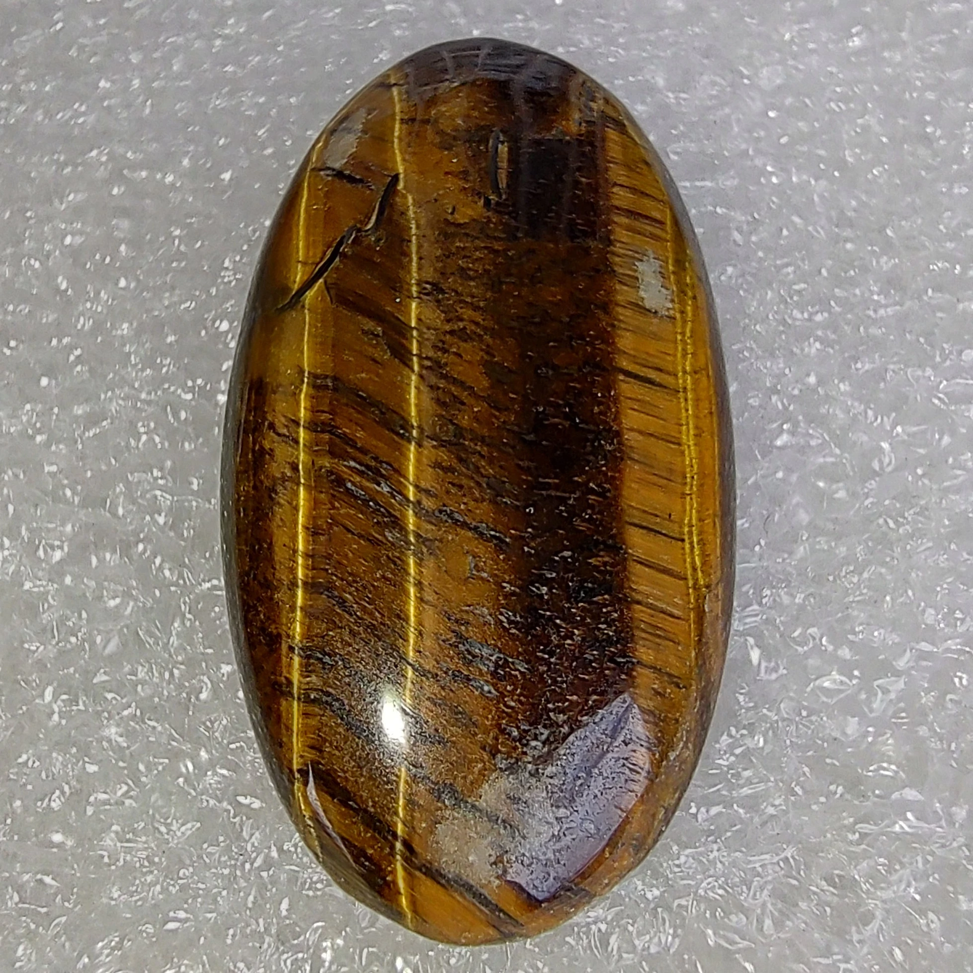  Cabujón de Ojo de Tigre Pulido Espejo 2