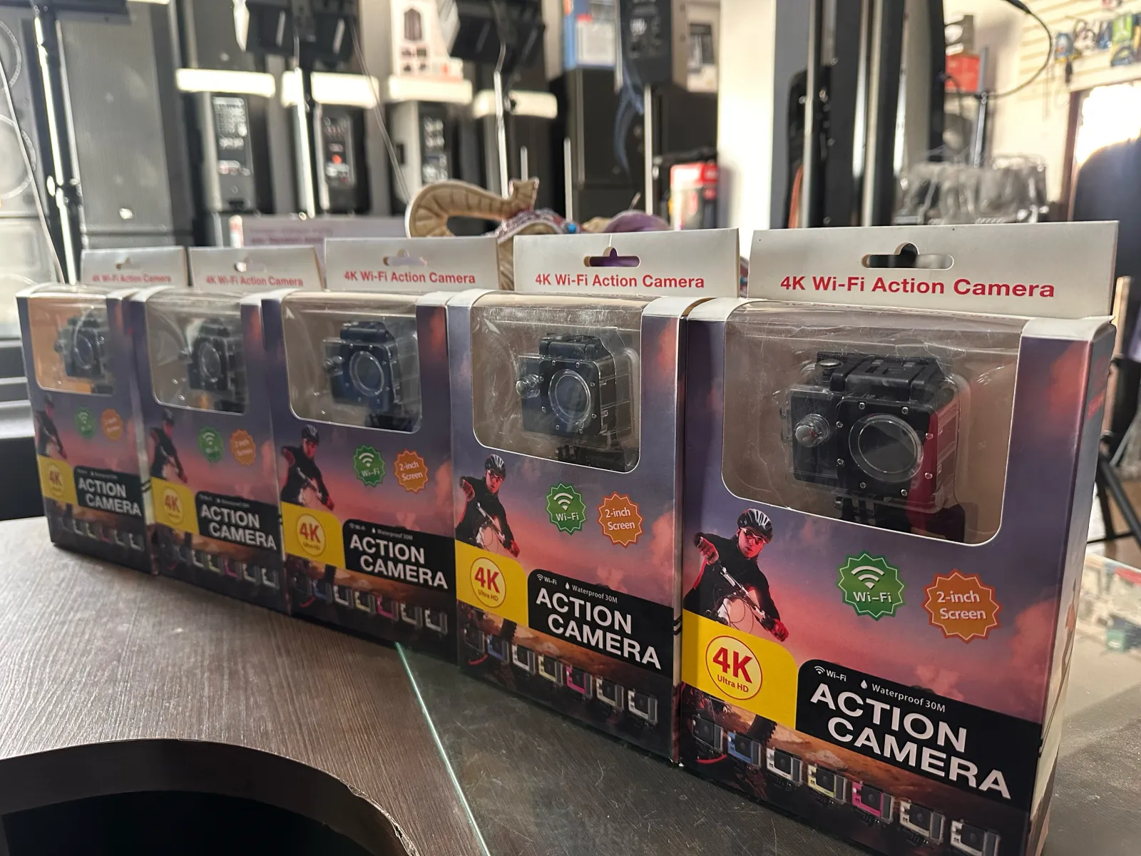 📷📸CAMARA GO PRO 4K UHD WI FI, CAMARA DE ACCION Y DEPORTE,CAMARA DEPORTIVA SUBACUATICA 4K 120FPS,CAMARA ACCION 360  Camara deportiva a prueba de agua de pantalla de 2,0 pulgadas 4K WiFi Cámara de Acción.  Precio: 280BS  PEDIDOS: wa.link/svfg1s 69442828 ⚠️FUNCIONA A WI FI ⚠️CALIDAD 4K UHD ⚠️ACCESORIOS PARÁ ACOPLAR LA CAMARA DONDE QUIERA ⚠️RESISTENTE AL AGUA Resolución de Video 4K (3840x2160) Resolución de Fotos 16 Mpx Grabación Cíclica Pantalla 2" pulgadas 170 º de Angulo de Visión Resistente 30 metros bajo el agua Salida para TV HDMI