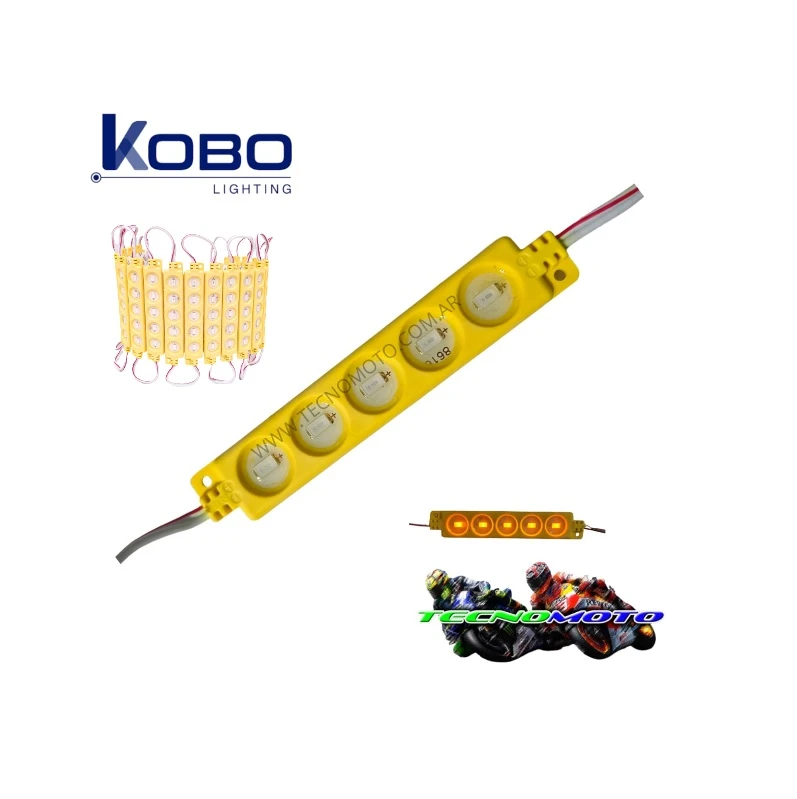MODULO LED COB AMBAR 5LED KD13902-12YEW     -50200