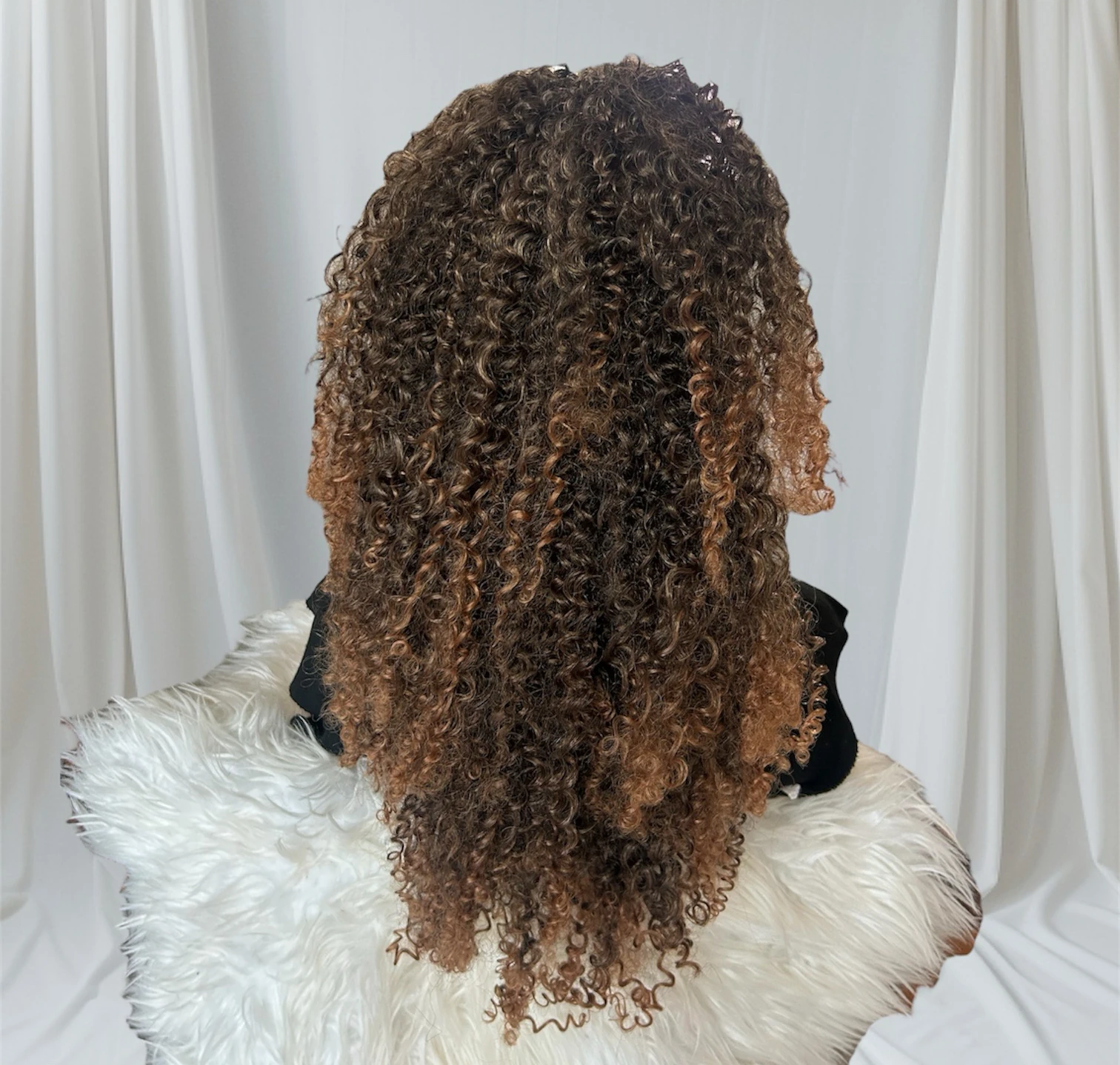 Cola Afro rizada 20 pulgadas  3