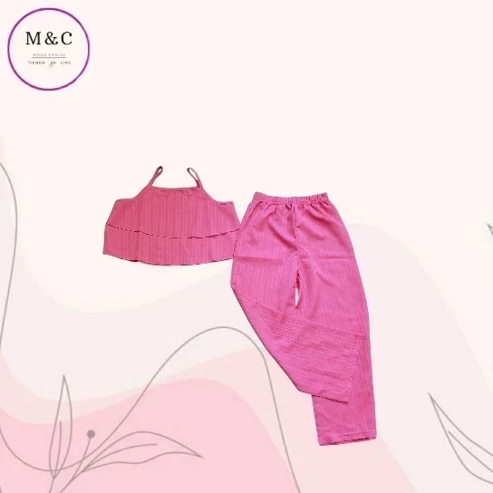 Conjunto pantalon y top 2