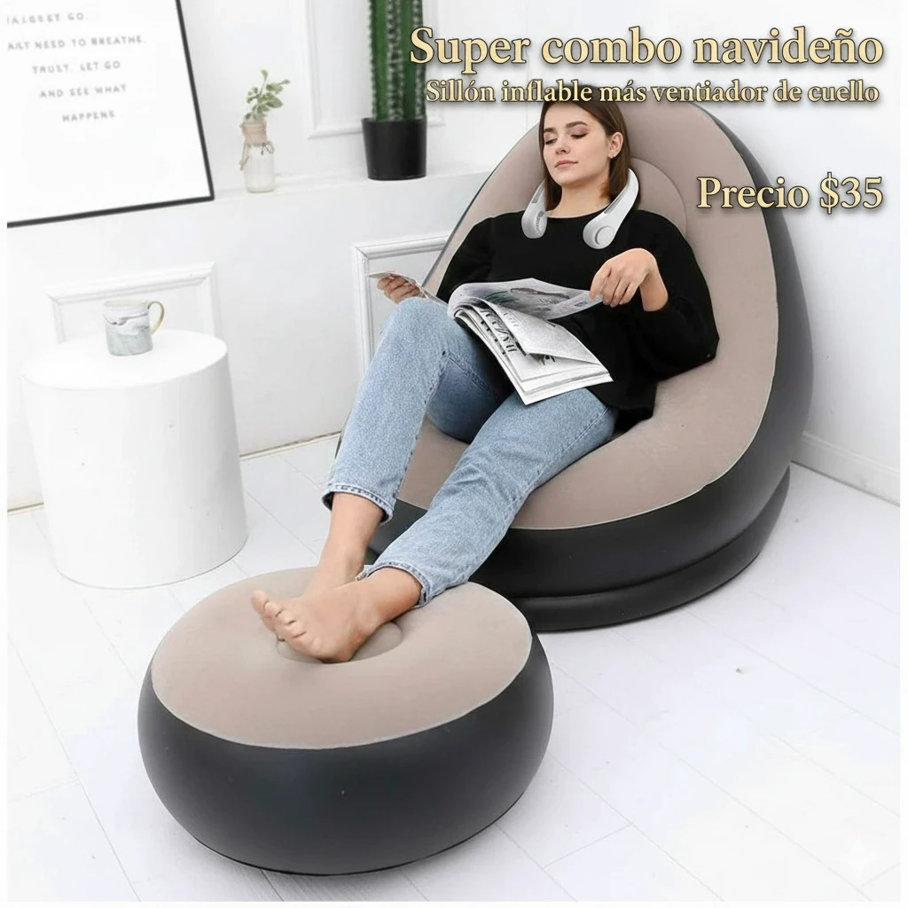 Combo colchon mas vebtilador 