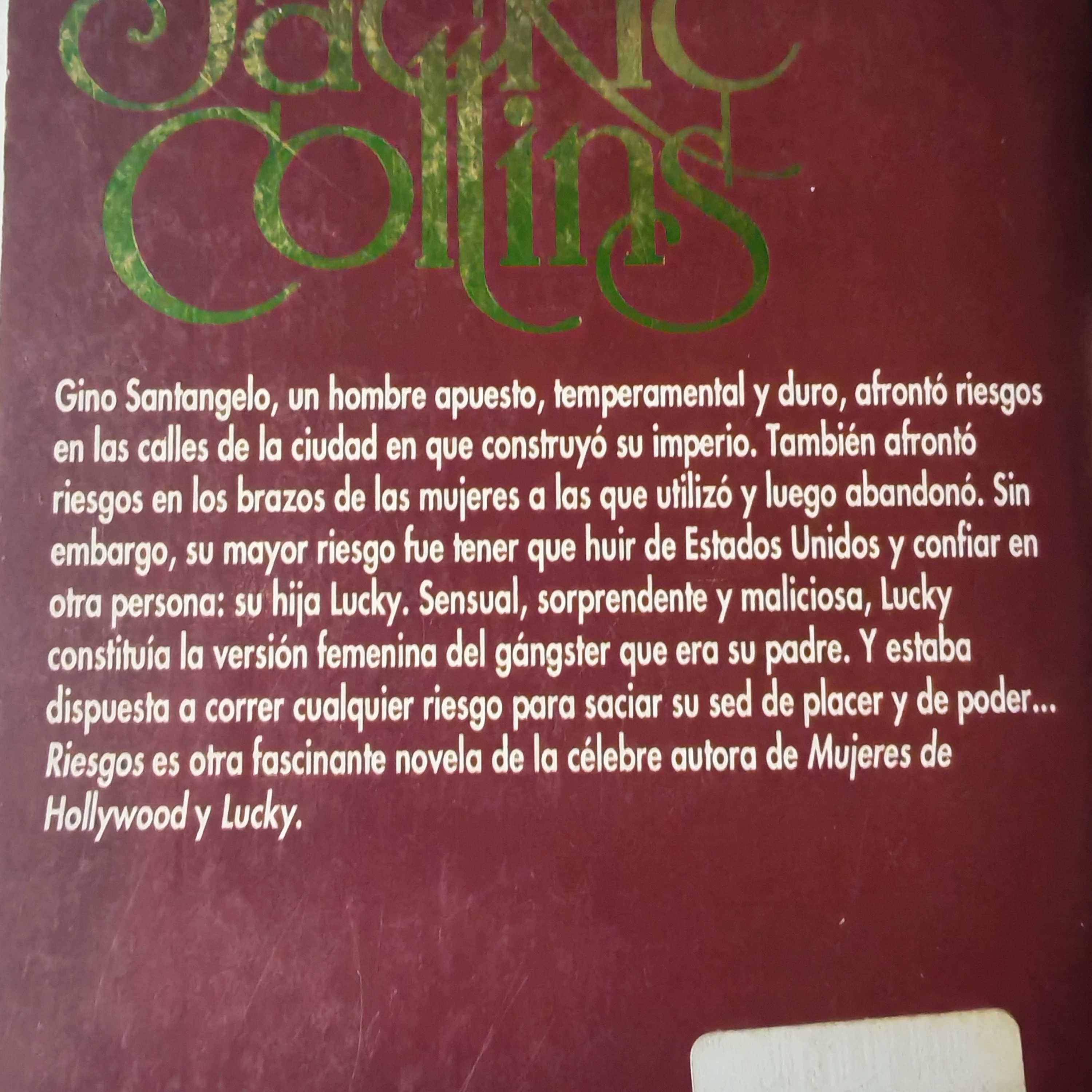 Riesgos, Jackie Collins, usado 3