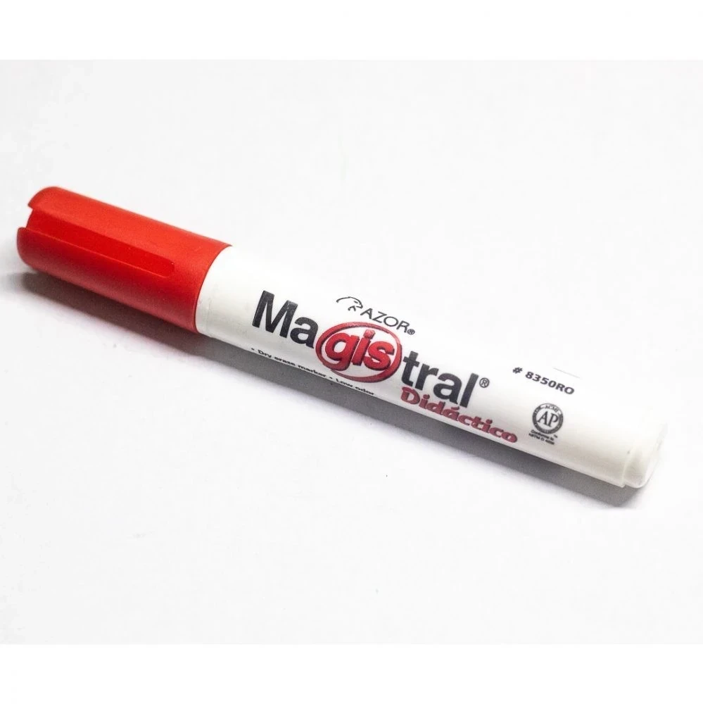 Marcador rojo magistral 