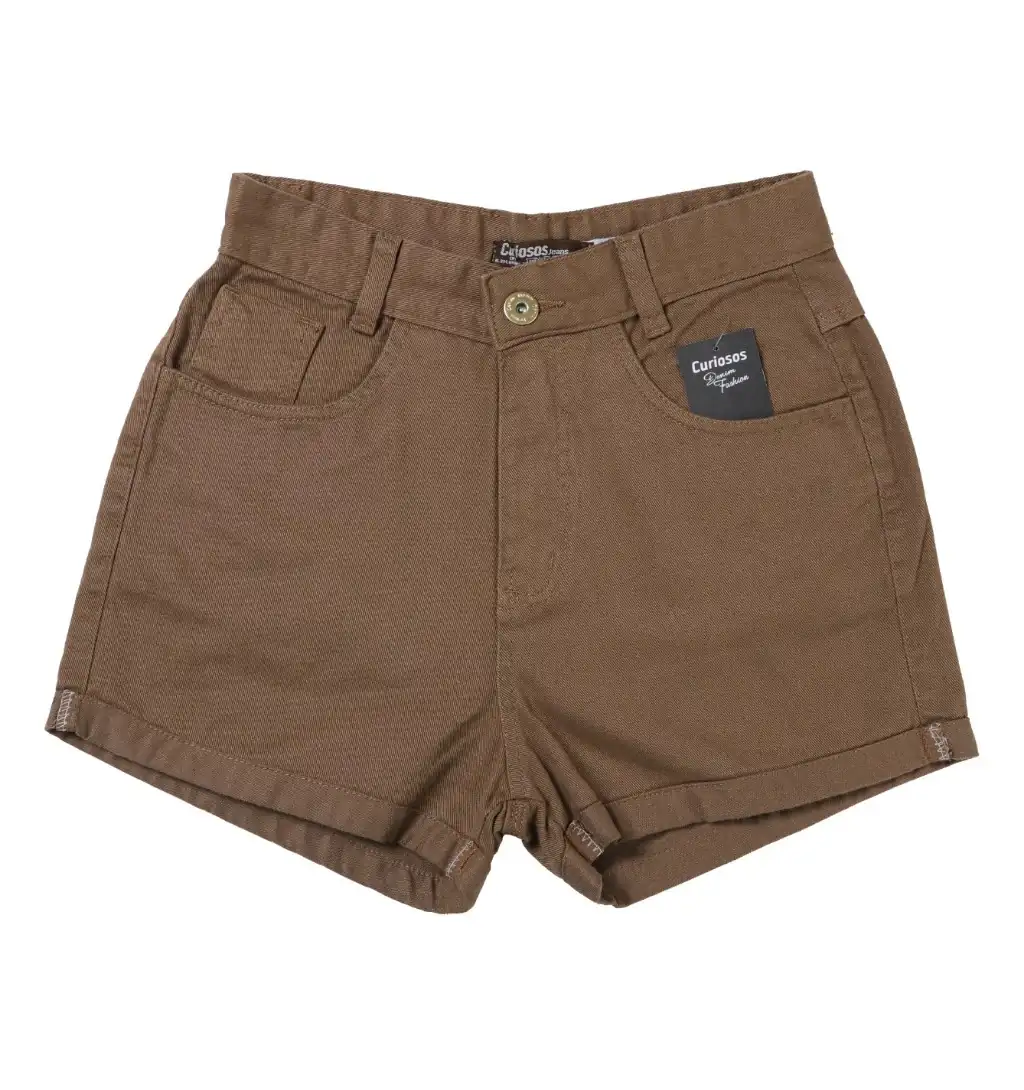 Bermuda Short Jeans Colorido 