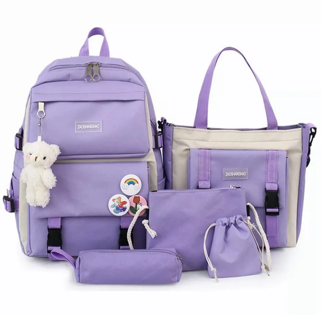 Set de mochilas 5 en 1 2
