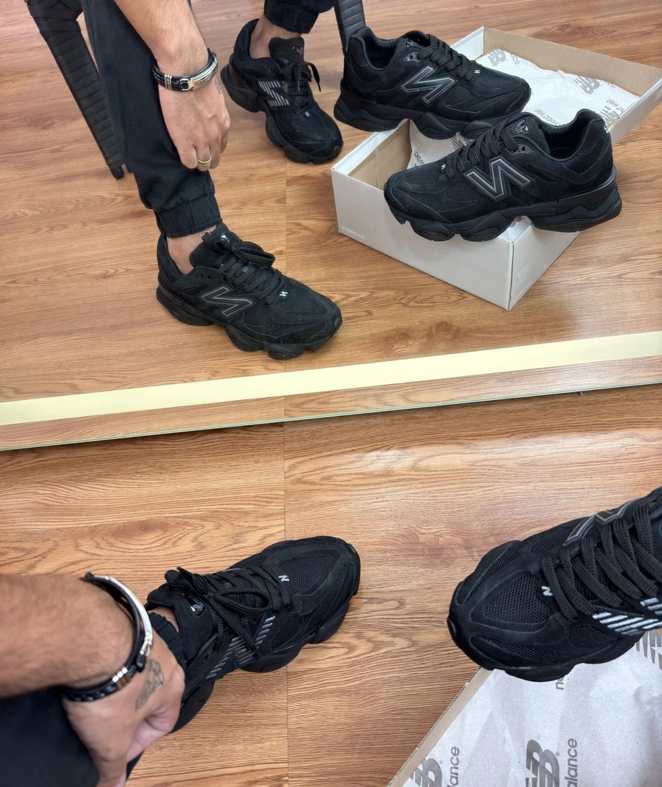 TÊNIS NEW BALANCE 9060 COURO  3