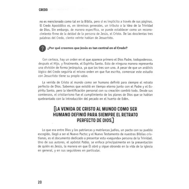 Credo, 12 lecciones para jóvenes - Samuel Pagan y Alex Sampedro 9