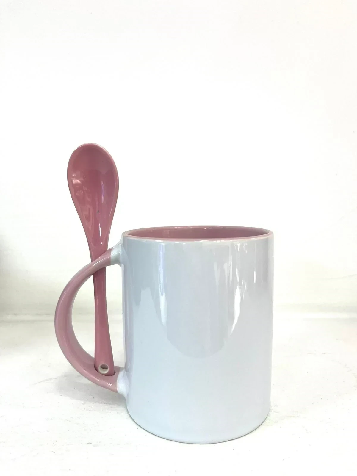 Mug Fondo Color Cuchara 11 Onz 7