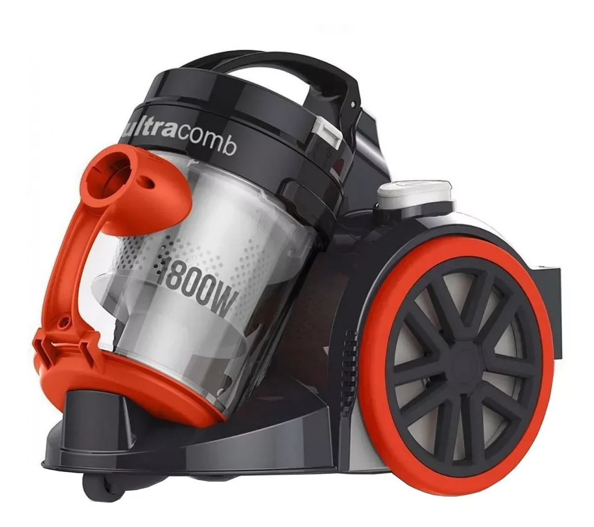 ASpiradora Trineo Ultracomb AS-4224 2.5L negra y naranja 220V 2