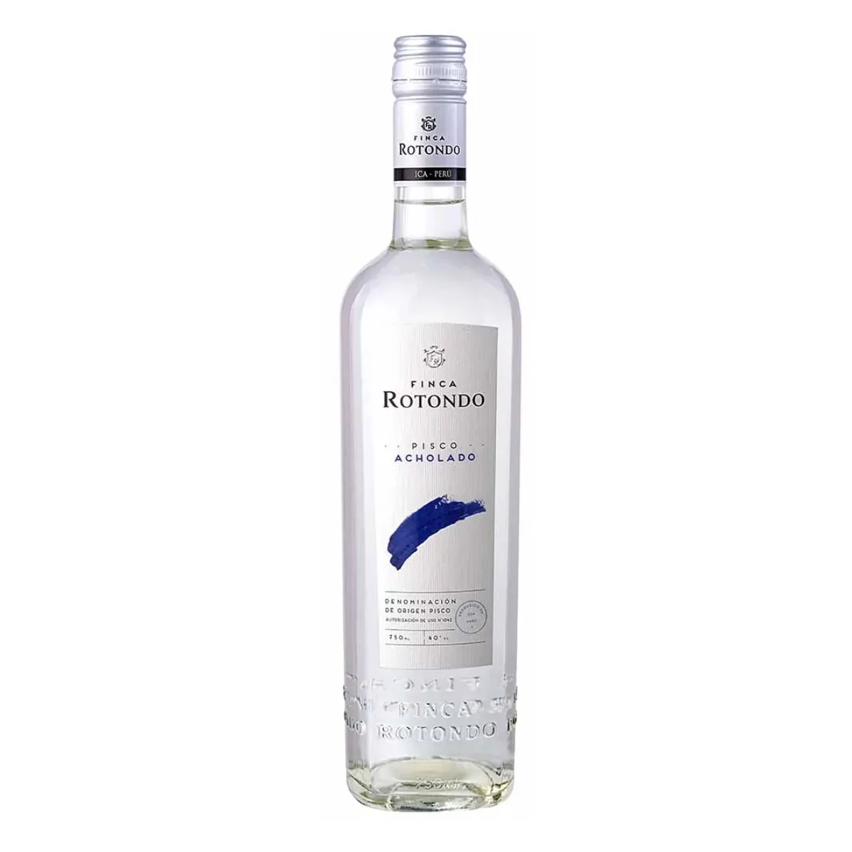 PISCO FINCA ROTONDO ACHOLADO 750 ML