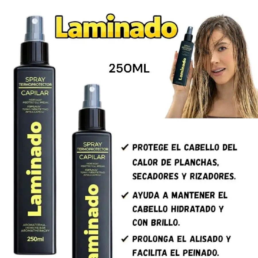 Spray termo protector capilar 250ml laminado